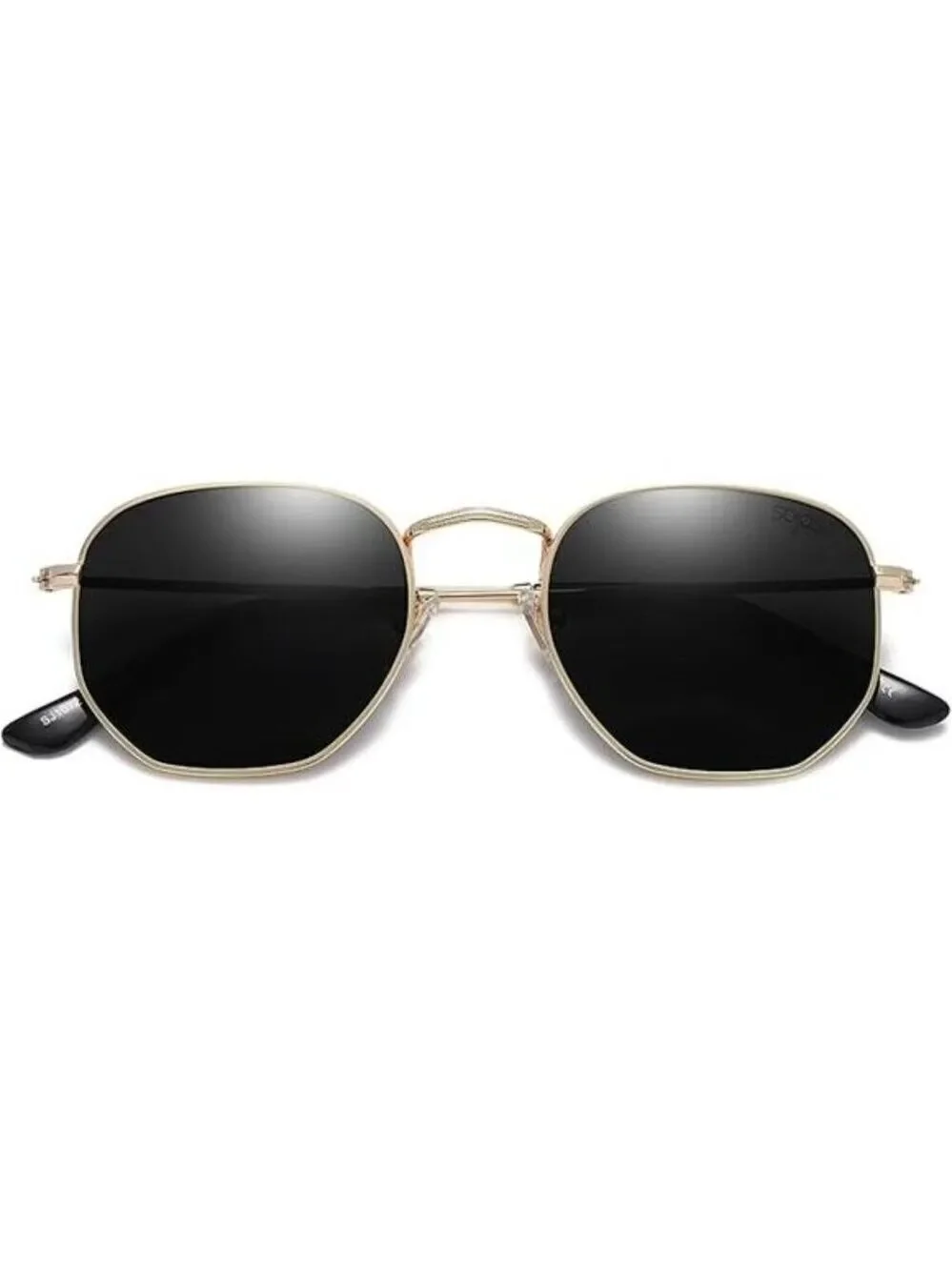 Sojos Polarized Sunglasses Women Men Small Square Hexagon UV400 Shades